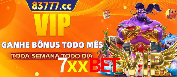 Banner promocional do 7xxbet oferecendo 100% de recompensas adicionais contínuas para quem fizer o login diário (Daily sign-in), com um mascote de coelho.